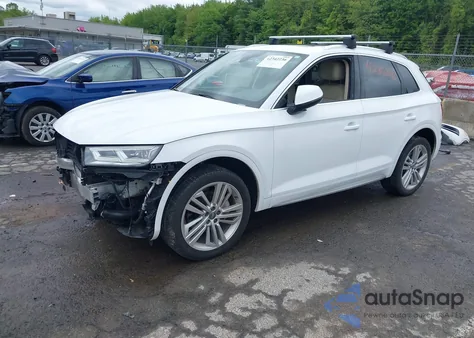 2018 Audi Q5 2.0T Premium/2.0T Tech Premium from USA, damaged, VIN WA1BNAFY9J2007297